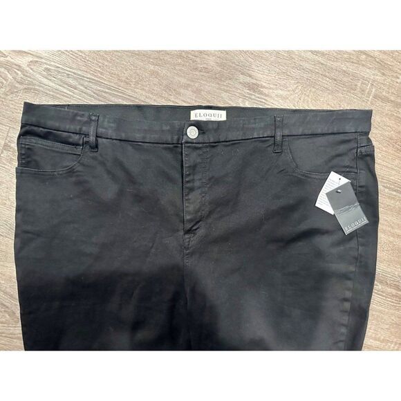 Eloquii Black Denim Pant NWT Size 26 - Picture 9 of 9